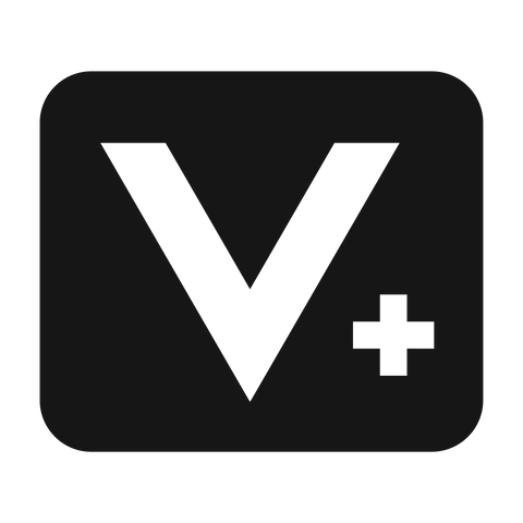 V+ logo of vitalplus